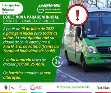 LOULÉ NOVA PARAGEM INICIAL